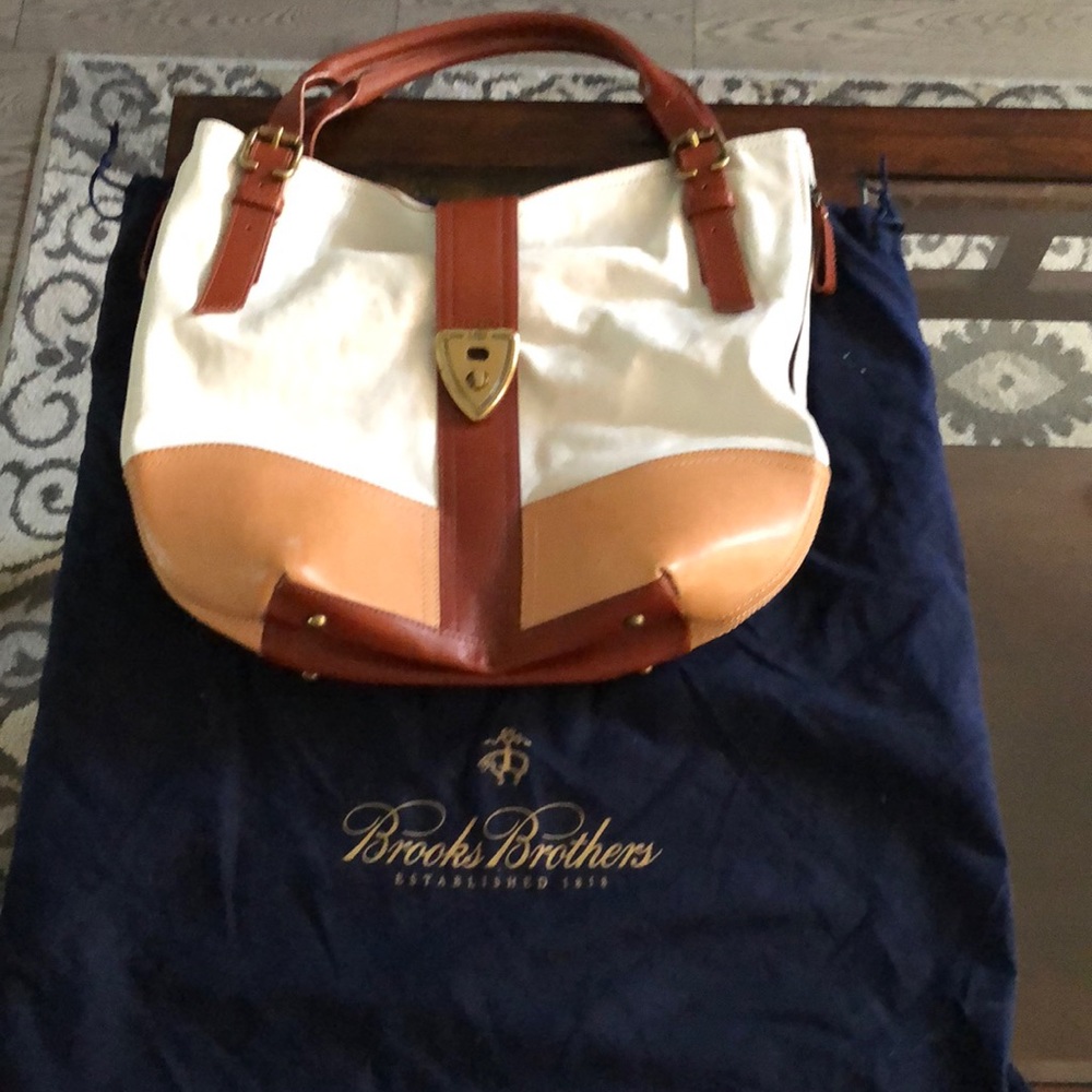 Brooks Brothers Leather Handbag